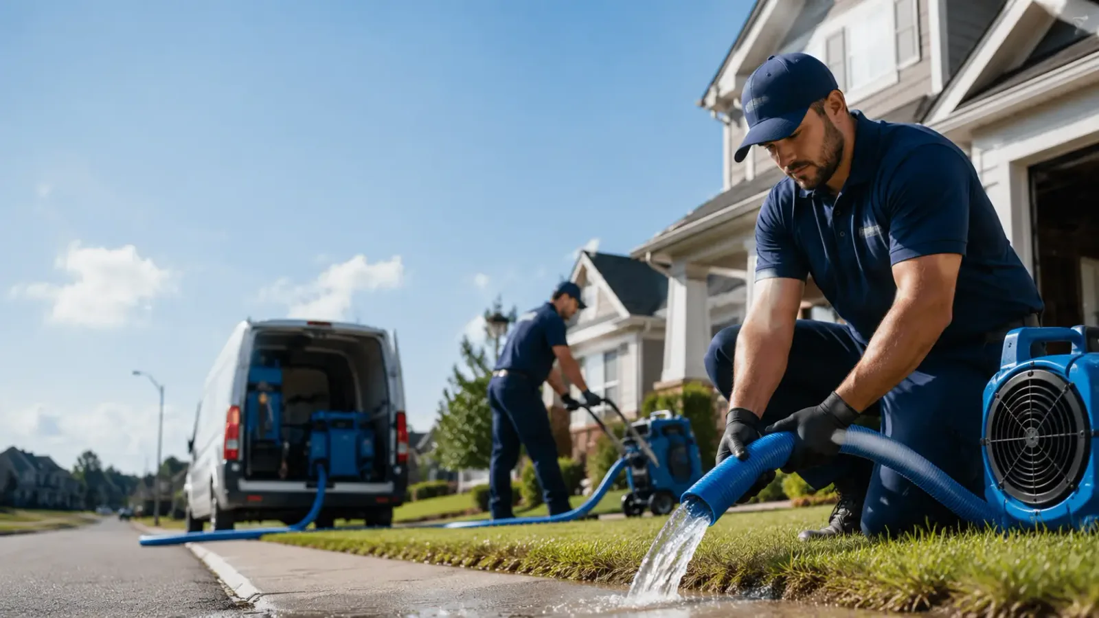 Flood Damage Restoration in El Paso, AR